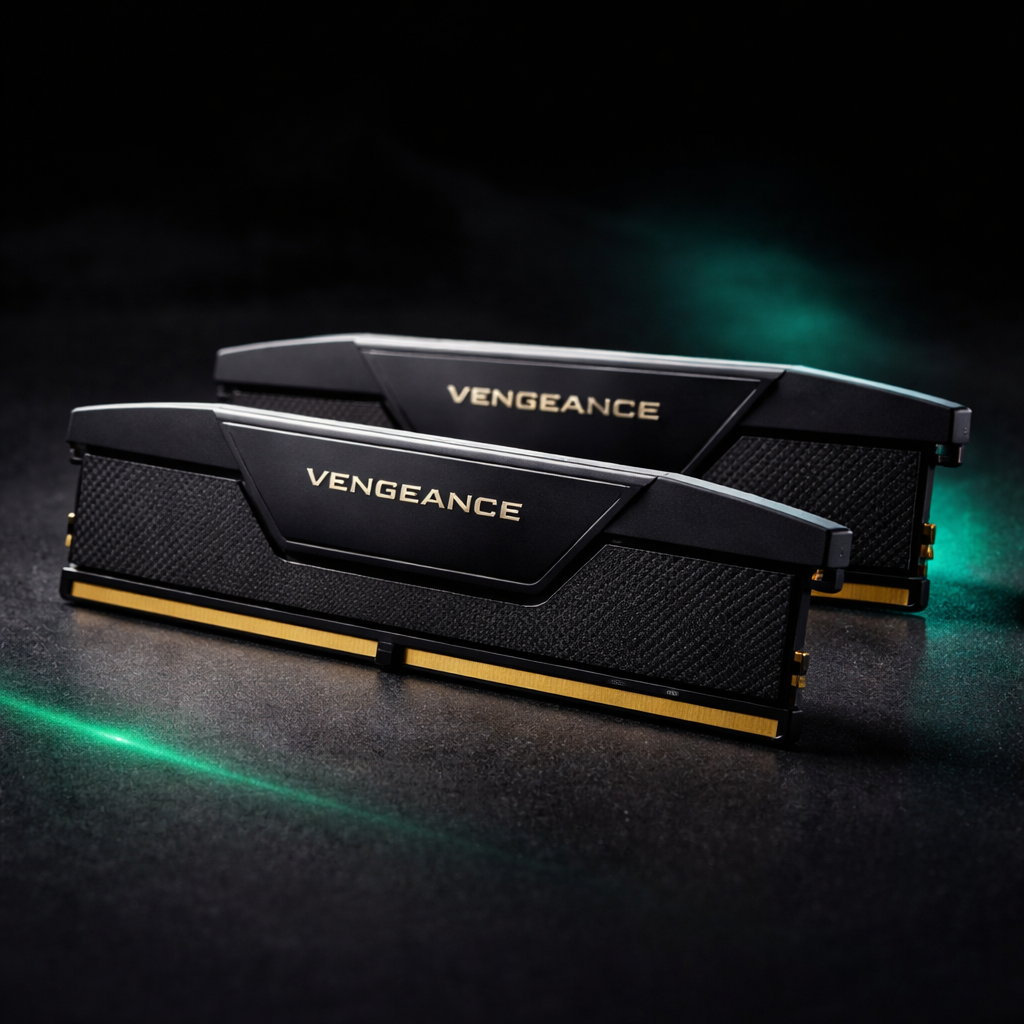 Kit RAM Corsair Vengeance DDR5 32 Go 6000 MHz noir