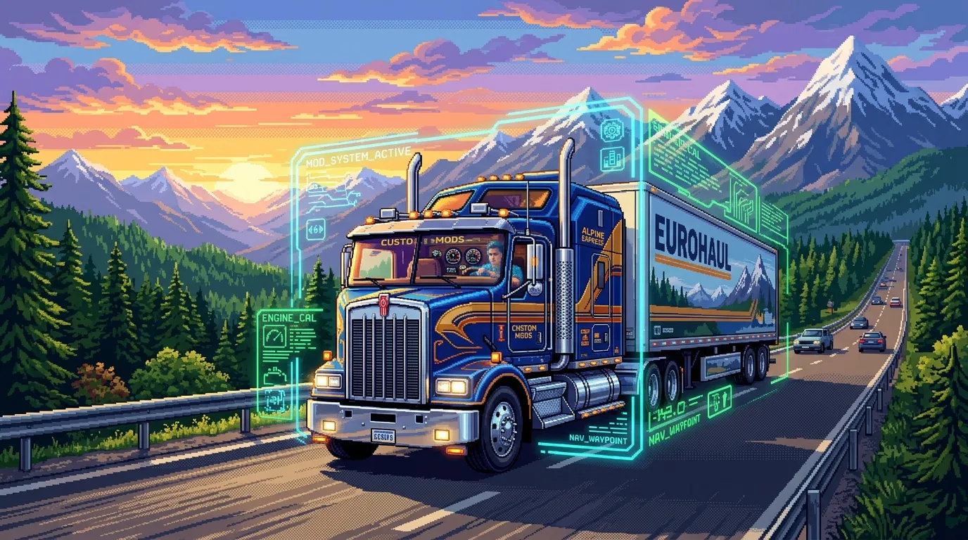 Mods Euro Truck Simulator 2 : guide complet
